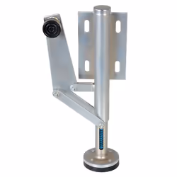 Vestil FL-LK-SMR-R Steel Right Mount Floor Lock 10 to 12 in. Height Silver