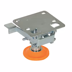 Vestil FL-LKL-3 Steel Floor Lock 3-7/16 to 4-1/4 in. Height Silver
