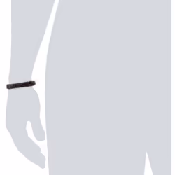 Fossil Men's Leather Braided Leather Bracelet  Color: Black/Brown (Model: JA5932716)