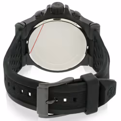 Michael Kors Mens Black Silicone Watch MK8152