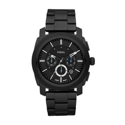 Fossil Men's Machine Quartz Stainless Steel Chronograph Watch  Color: Black (Model: FS4552)