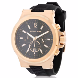 Michael Kors Chronograph Silicone Mens Watch MK8184