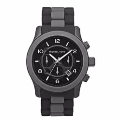 Michael Kors Mens Watch With Date Colour Black Grey MK8201