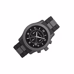 Michael Kors Mens Watch With Date Colour Black Grey  MK8201