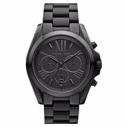 Michael Kors Bradshaw Chronograph Black Ion-plated Mk5550 Unisex Watch