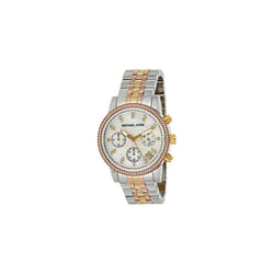 Michael Kors Womens Ritz Tri-Tone Watch Mk5650
