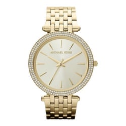 Michael Kors Darci Ladies Watch  Gold Bracelet Champagne Dial MK3191