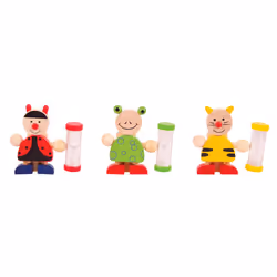 Bigjigs Toys Animal Tooth Brush Timers (Pack of 3)
