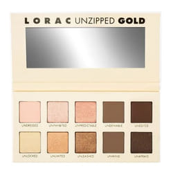 LORAC UNZIPPED eye shadow GOLD Matte, Shimmer