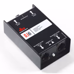 dbx DBXDJDI direct box Passive direct box Black - Additional view 2