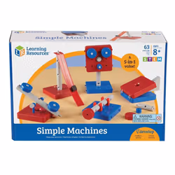 Learning Resources Simple Machines  STEM  Early Engineering Toy Set of 5