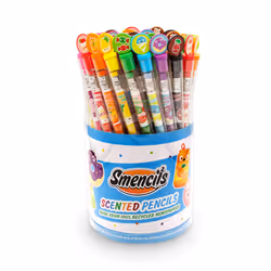 Scentco Smencils Cylinder, 2HB, Multicolour, Round, 100%, 50 pc(s)