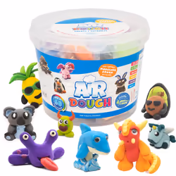 Scentco Air Dough Bucket, Modeling dough, Assorted colours, Child, 13 colours, 5 yr(s), Boy/Girl