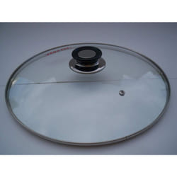 Tempered glass Lid for Pot & Pans with Vent Hole, 30 cm