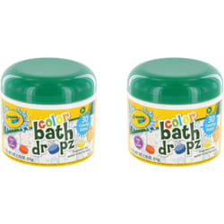 Play Visions Crayola Bath Dropz 268 oz45 tablets Pack of 2