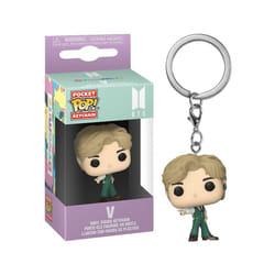 Kpop BTS Tinytan Dynamite Funko Pop Keyring Jung Kook Jimin V Key Chain Figures - V