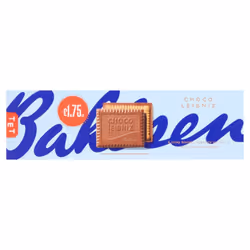 Bahlsen Choco Leibniz Milk 125g (Pack of 24)
