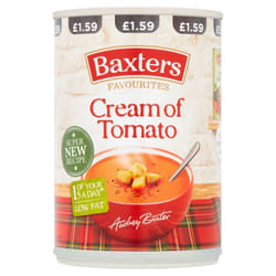 Baxter Baxters Favourites Cream of Tomato Soup 400g (Pack of 8)