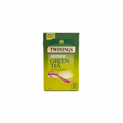 Twinings Jasmine Green Tea 20 Single Tea Bags 50g (Pack of 4)