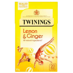 Twinings Lemon & Ginger 30g (Pack of 2)