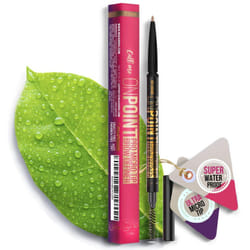 MICRO TIP Brow Definer Pencil - Waterproof & Smudgeproof ALL DAY WEAR - Cruelty FREE - Ultra Fine EXTRA Precision - Retractable Eyebrow Pencil - No Sh