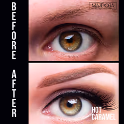 MICRO TIP Brow Definer Pencil - Waterproof & Smudgeproof ALL DAY WEAR - Cruelty FREE - Ultra Fine EXTRA Precision - Retractable Eyebrow Pencil - No Sh