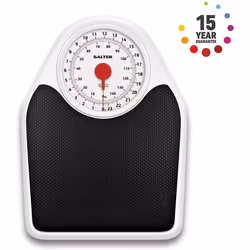 Salter Doctor Style Mechanical Bathroom Scales Retro White + Black