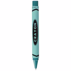 ACME Studios Crayon - Teal Retractable Roller Ball Pen by Adrian Olabuenaga (PACME3TLRR)