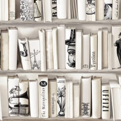 Muriva E88207 Novelties Wallpaper Roll - Encyclopaedias (572217)
