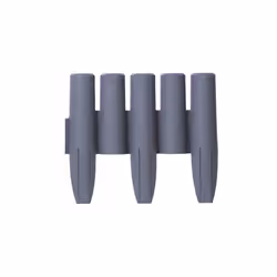 Palisade Lawn Flower Bed Edging 2.7m (8.8 Feet) - Grey