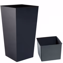 Tall Plant Pots Indoor Outdoor Planter 6 Colours - Square 11.4 L, Anthracite