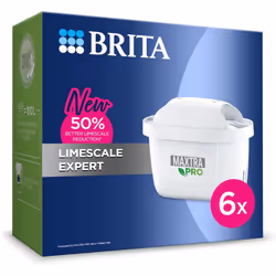 BRITA MAXTRA PRO Limescale Expert Water Filter Cartridge 6 Pk - BRITA refill for ultimate appliance protection, reducing impu ...