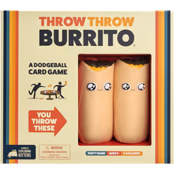Throw Throw Burrito Card Game by Exploding Kittens - A Dodgeball Card Game - Fun Family Card Games for Adults, Teens & Kids, ...