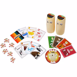 Throw Throw Burrito Card Game by Exploding Kittens - A Dodgeball Card Game - Fun Family Card Games for Adults, Teens & Kids, 2-6 Players