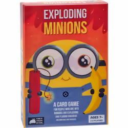Exploding Kittens Exploding Minions by Exploding Kittens - Card Games for Adults Teens & Kids - Fun Family Games - A Russian ...