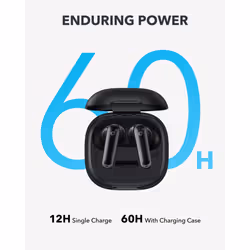 soundcore P40i, Noise Cancelling Wireless Earbuds, Adaptive Noise Cancelling to Environments, Heavy Bass, 60H Playtime, 2-in-1 Case and Phone Stand,