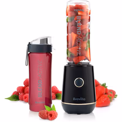 Breville Blend Active Personal Blender & Smoothie Maker | 350W | 1 Portable Blend Active Bottle (600ml) | Leak Proof Lid | Bl ...