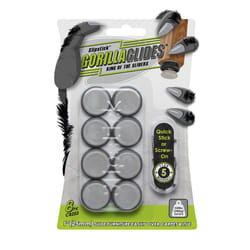 GorillaGlides CB253 1 Inch Chair Sliders/Furniture Glide Floor Protect