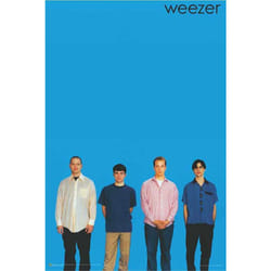 Weezer - Blue Poster - Officially Licensed - Laminated - 24.5"" x 36.5""