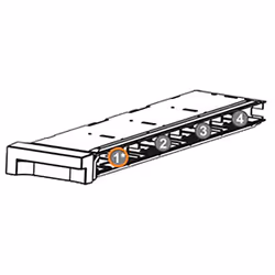 Overland-Tandberg O-T NEOs StorageLoader left-side magazine, Storage auto loader & library, Tape Cartridge, 1U, Black, 12.3 T ...