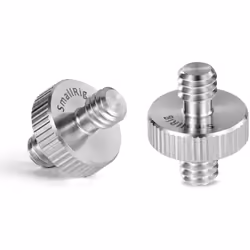 SMALLRIG 1/4 Male to 1/4 Male Threaded Screw Adapter (2PCS) - 828
