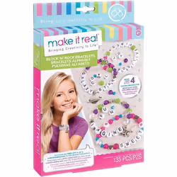 Make it Real MIR1205, Children's jewellery bracelet making kit, 8 yr(s), Multicolour