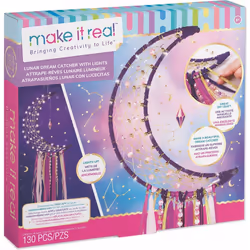 Make it Real Lunar Dream Catcher With Lights, Children's craft kit, 8 yr(s), Multicolour, 130 pc(s)