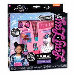 That Girl Lay Lay: Slay All Day Cosmetic Expressions - 12 Piece Set, Make It Real, Nickelodeon, Nails-Eyes-Lips-Style!, Beaut ...
