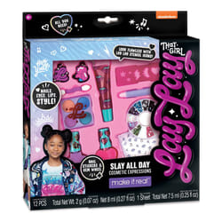 That Girl Lay Lay: Slay All Day Cosmetic Expressions - 12 Piece Set, Make It Real, Nickelodeon, Nails-Eyes-Lips-Style!, Beauty & Makeup Kit, Nail Art,