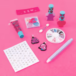 That Girl Lay Lay: Slay All Day Cosmetic Expressions - 12 Piece Set, Make It Real, Nickelodeon, Nails-Eyes-Lips-Style!, Beauty & Makeup Kit, Nail Art,