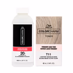 Wella T18 / T14 / T11 / T27 / T28 / 050 / Developer Vol 20 - Wella T11 + Wella Developer Vol 20