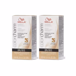 Wella Color Charm Permanent Liquid Haircolor - 6N â pack of 2