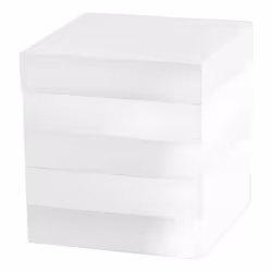 Kassatex Fine Linens Cotton Jar Cabana Accessories White