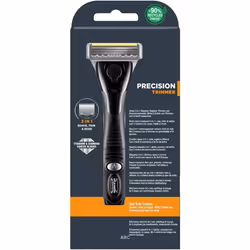 Wilkinson Sword Quattro Titanium Precision Trimmer Razor + 8 Blades